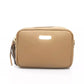 Baldinini Trend Beige Leather Women Shoulder Bag