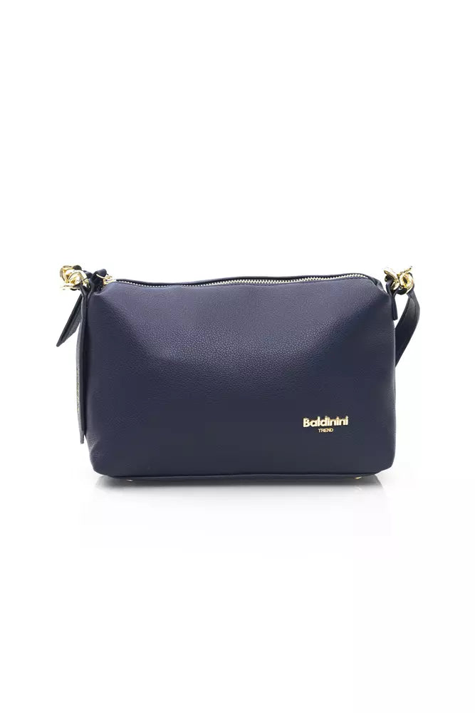 Baldinini Trend Blue Polyethylene Women Shoulder Bag