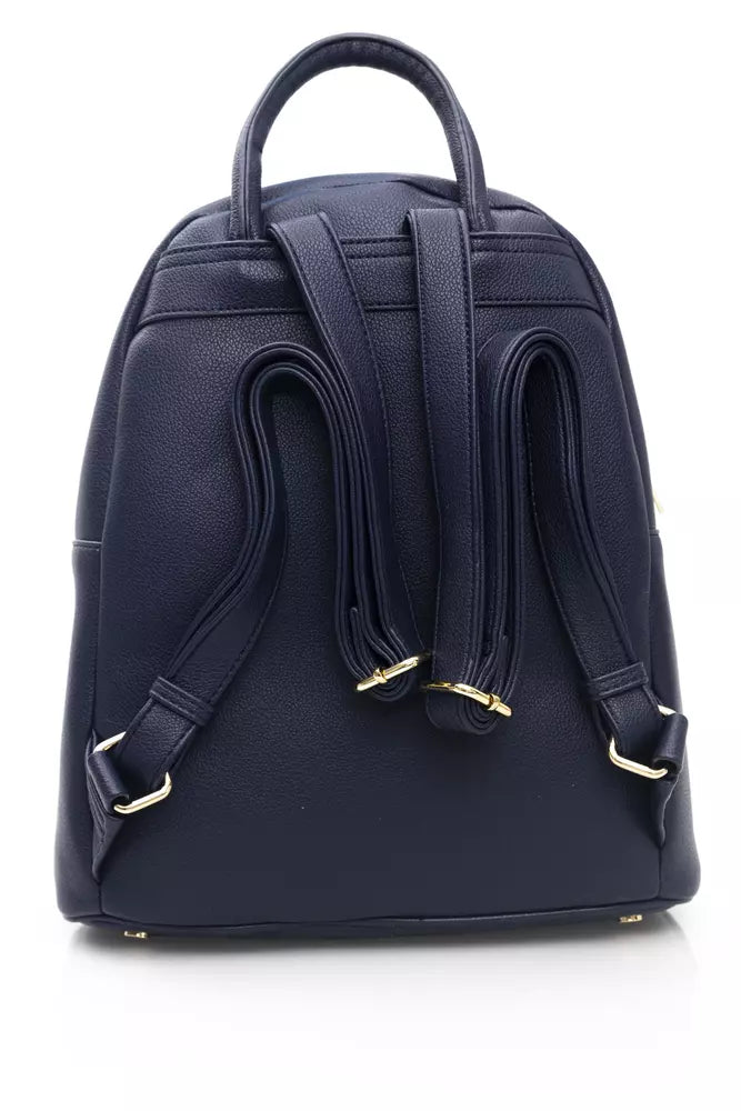 Baldinini Trend Blue Polyethylene Women Backpack