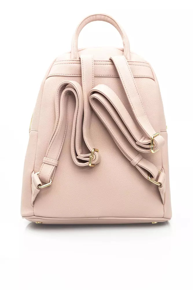 Baldinini Trend Pink Polyethylene Women Backpack