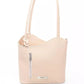 Baldinini Trend Pink Leather Women Shoulder Bag