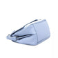 Baldinini Trend Light Blue Leather Women Shoulder Bag