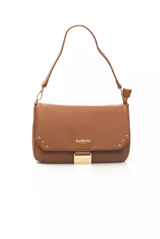 Baldinini Trend Brown Polyethylene Women Shoulder Bag