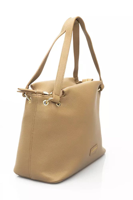 Baldinini Trend Beige Polyethylene Women Shoulder Bag