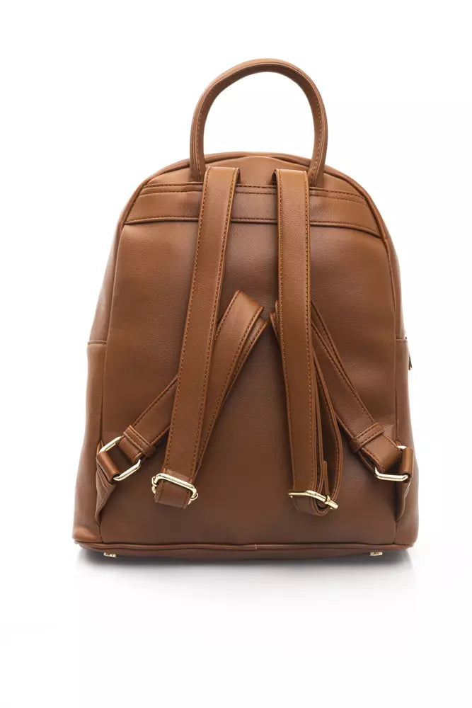 Baldinini Trend Brown Polyethylene Women Backpack