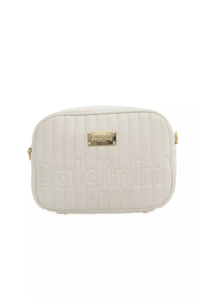 Baldinini Trend White Polyethylene Women Shoulder Bag