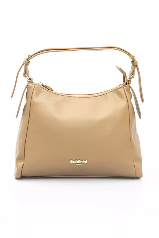 Baldinini Trend Beige Polyethylene Women Handbag