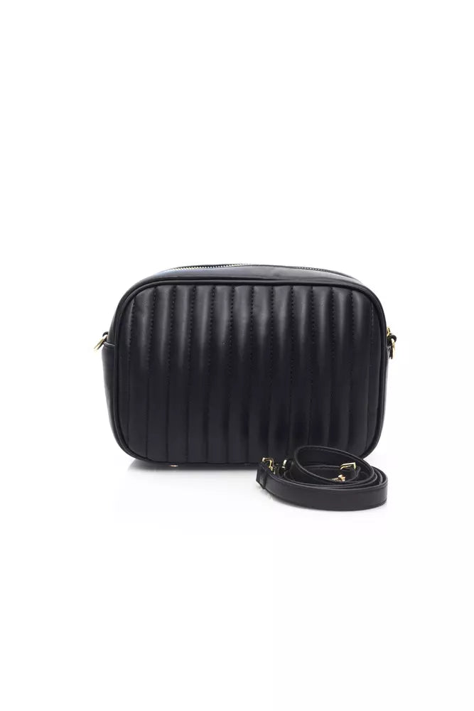 Baldinini Trend Black Polyethylene Women Shoulder Bag