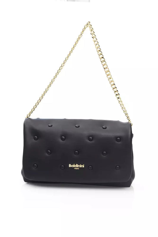 Baldinini Trend Black Polyethylene Women Shoulder Bag