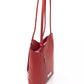 Baldinini Trend Red Leather Women Shoulder Bag