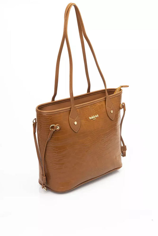 Baldinini Trend Brown Polyethylene Women Shoulder Bag