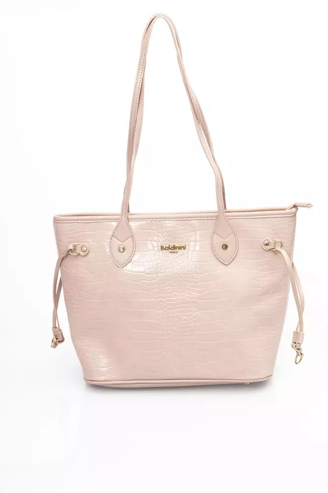 Baldinini Trend Pink Polyethylene Women Shoulder Bag