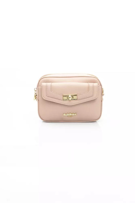 Baldinini Trend Pink Polyethylene Women Shoulder Bag