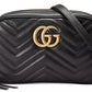 Gucci Elegant Chevron Quilted Leather Shoulder Bag