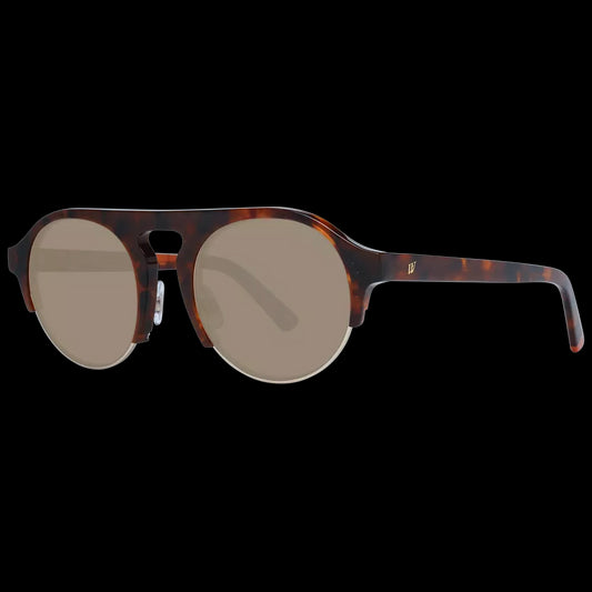 Web Brown Unisex Sunglasses