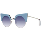 Web Turquoise Women Sunglasses