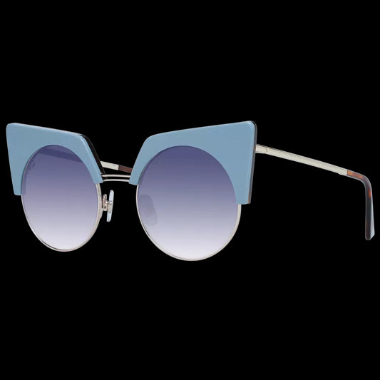 Web Turquoise Women Sunglasses