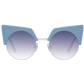 Web Turquoise Women Sunglasses