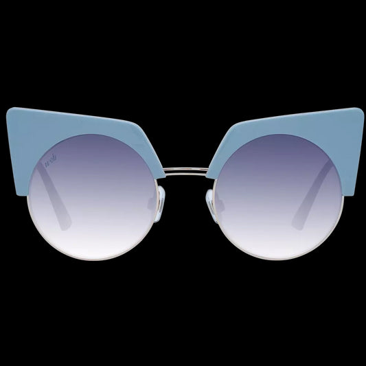 Web Turquoise Women Sunglasses