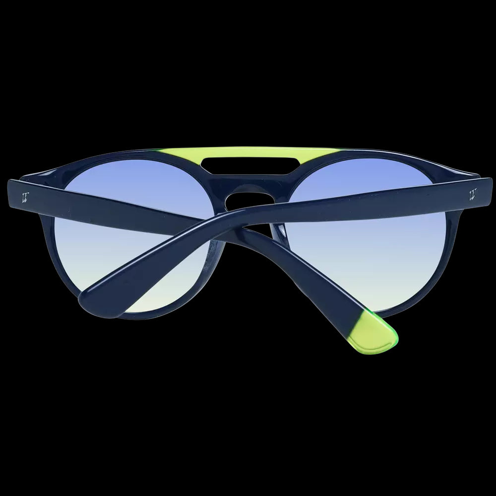 Web Blue Unisex Sunglasses