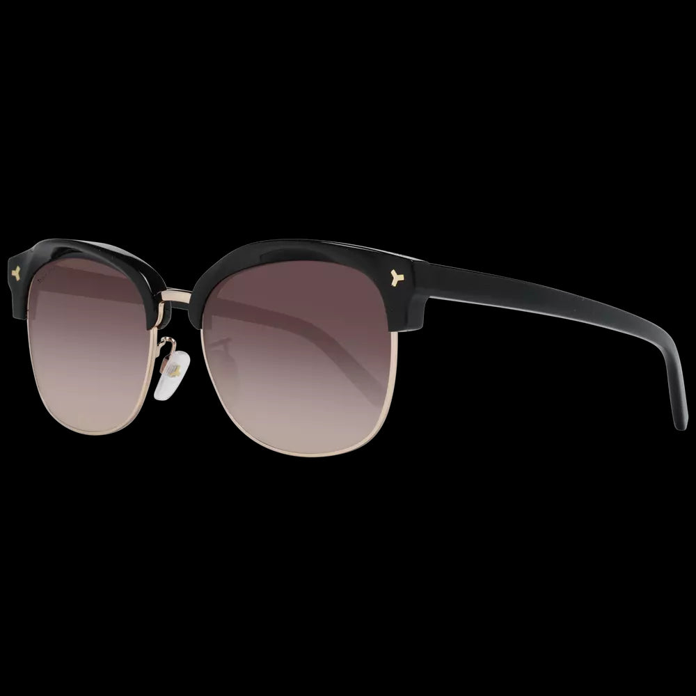 Bally Black Unisex Sunglasses