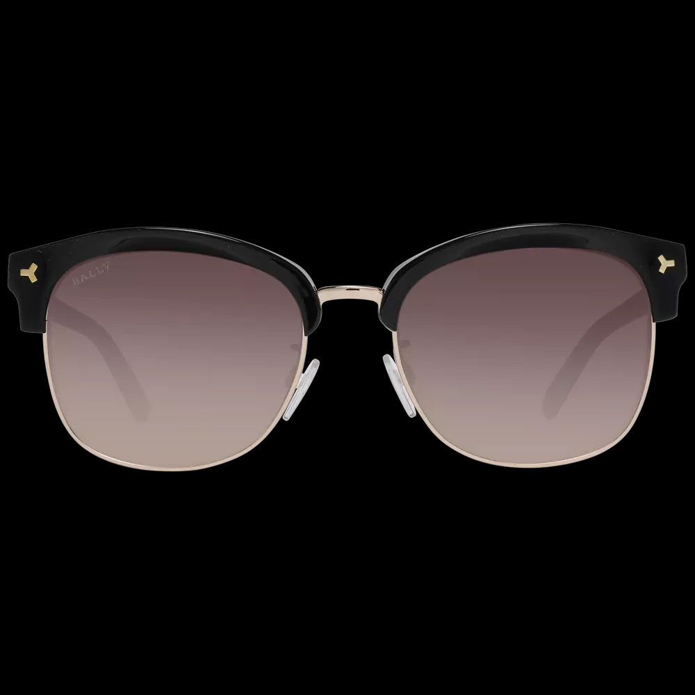 Bally Black Unisex Sunglasses