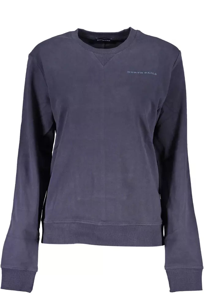 North Sails Blue Cotton Women Sweater