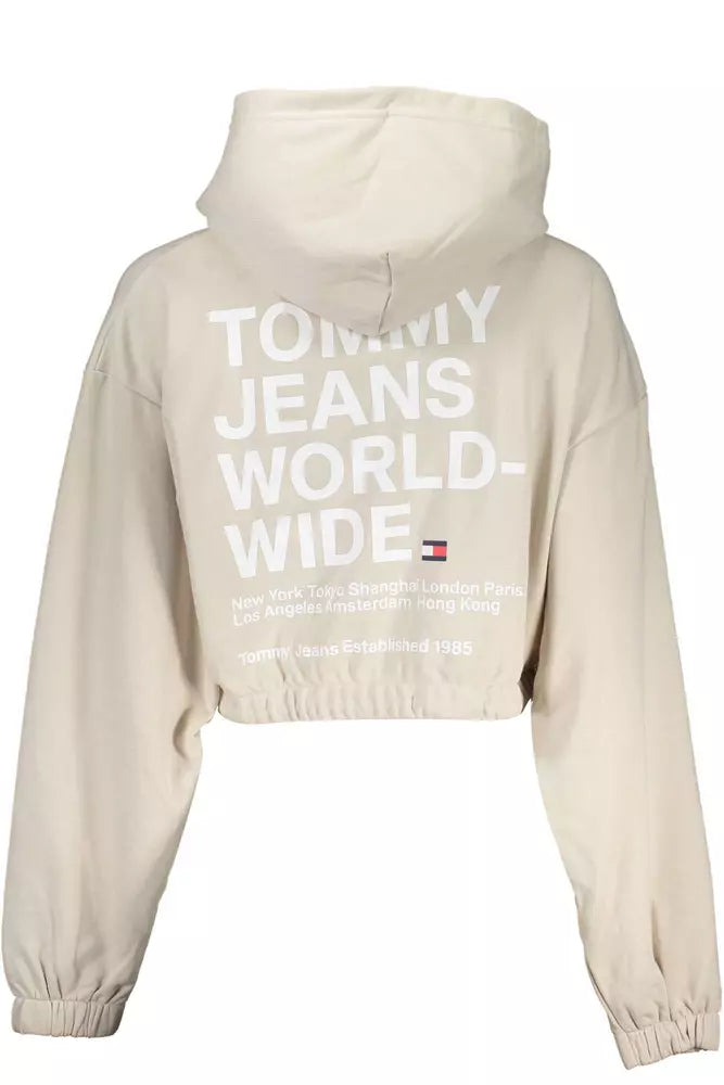 Tommy Hilfiger Beige Cotton Women Sweater