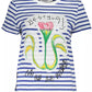 Desigual Blue Cotton Women T-Shirt