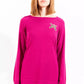 Love Moschino Purple Wool Women Sweater