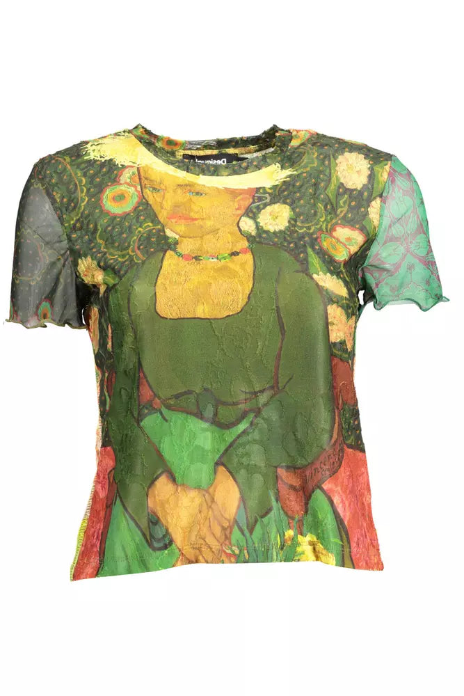 Desigual Green Polyester Women Top