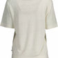 Gant White Linen Women Top