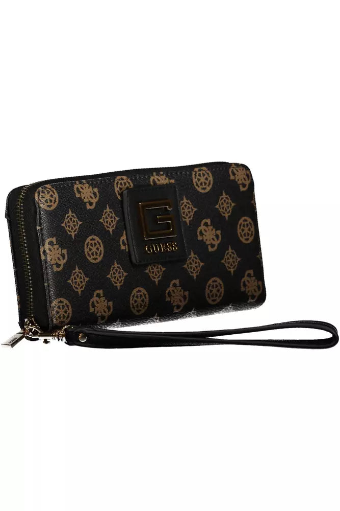 Guess Jeans Brown Polyethylene Women Wallet