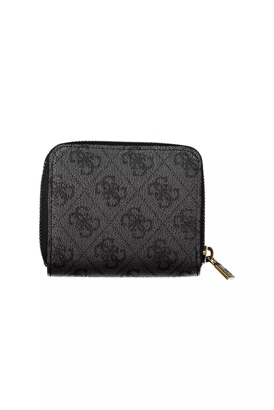 Guess Jeans Black Polyethylene Women Wallet