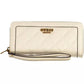 Guess Jeans Beige Polyethylene Women Wallet