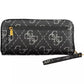 Guess Jeans Black Polyethylene Women Wallet