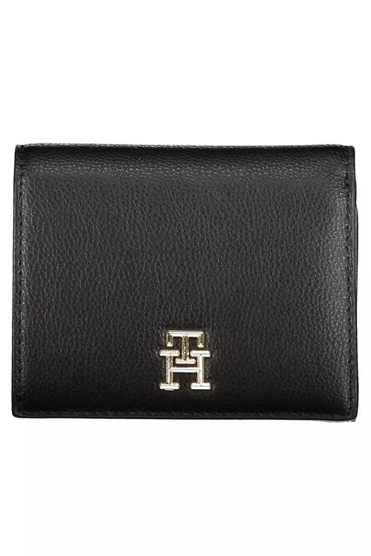 Tommy Hilfiger Black Polyethylene Women Wallet