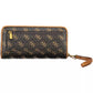 Guess Jeans Brown Polyethylene Women Wallet