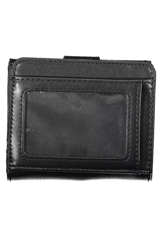 Guess Jeans Black Polyethylene Women Wallet