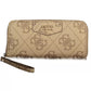 Guess Jeans Beige Polyethylene Women Wallet