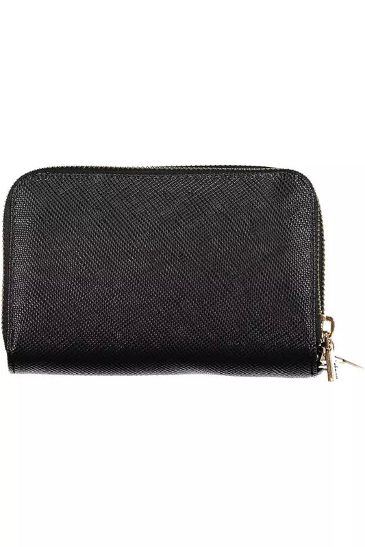 Guess Jeans Black Polyethylene Women Wallet