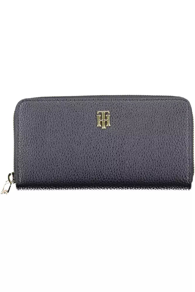 Tommy Hilfiger Blue Polyethylene Women Wallet