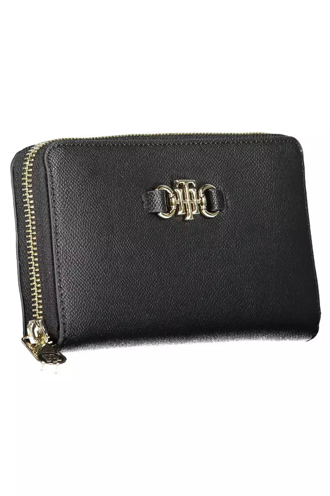 Tommy Hilfiger Black Polyethylene Women Wallet