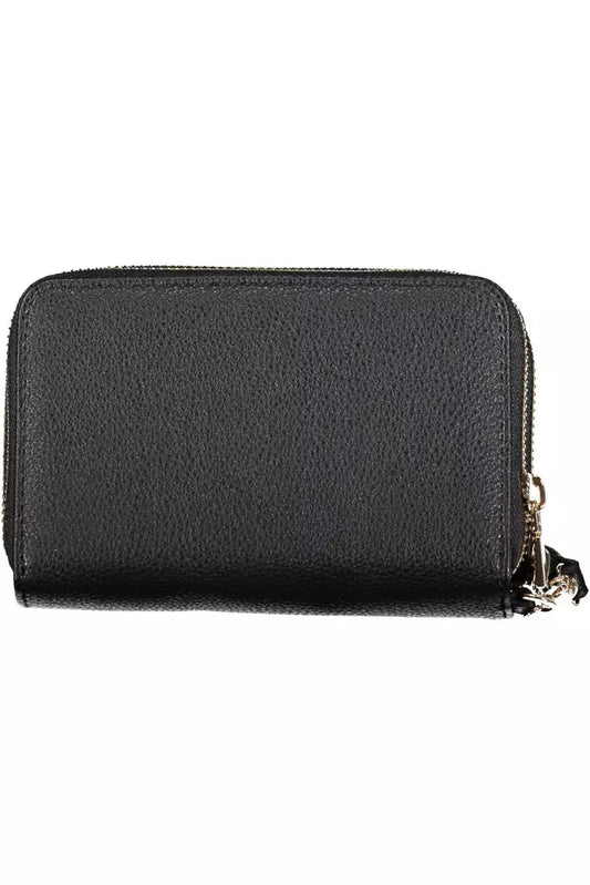 Guess Jeans Black Polyethylene Women Wallet