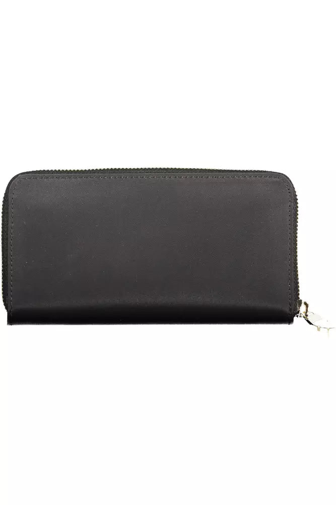 Tommy Hilfiger Black Nylon Women Wallet