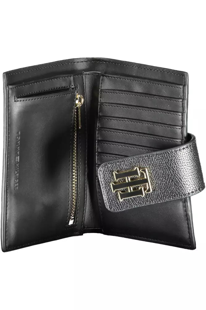 Tommy Hilfiger Black Polyethylene Women Wallet