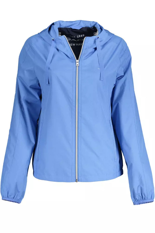 Gant Light Blue Polyester Women Jacket