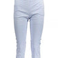 Gant Light Blue Polyester Women Pant