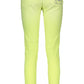 Just Cavalli Yellow Cotton Women Jean