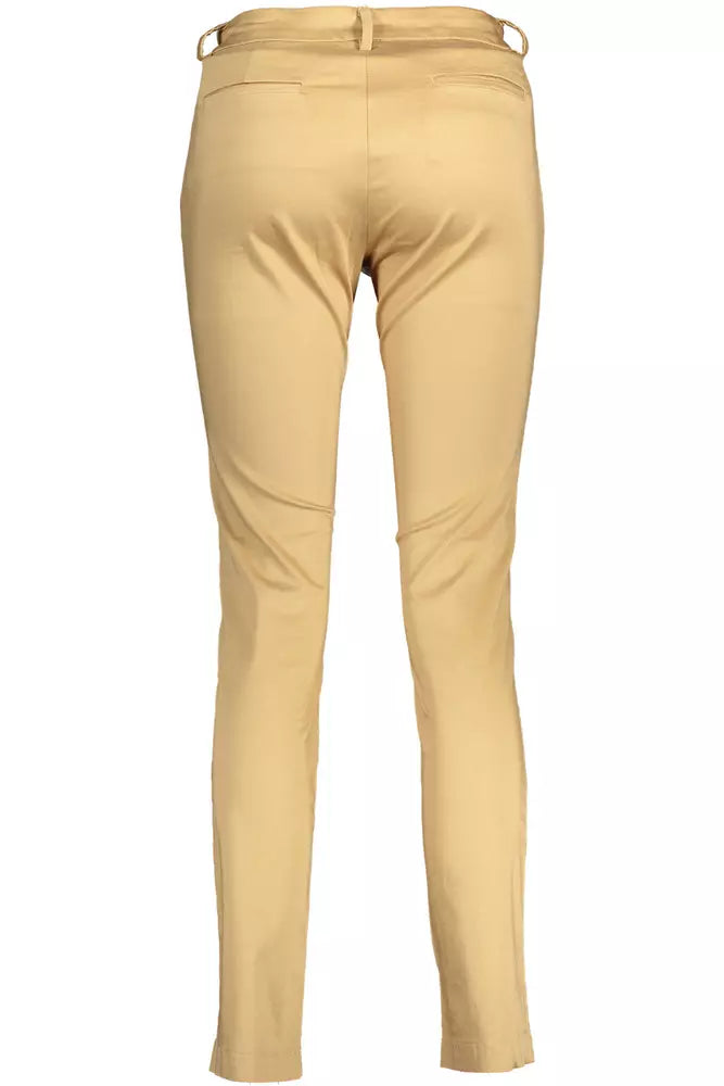 Gant Beige Cotton Women Pant